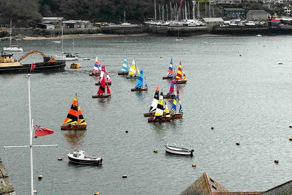 The Captain'S 4 Bed Penthouse Fowey Exteriér fotografie